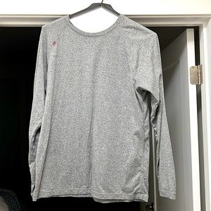 Rhone Reign Long Sleeve. Grey.  Large